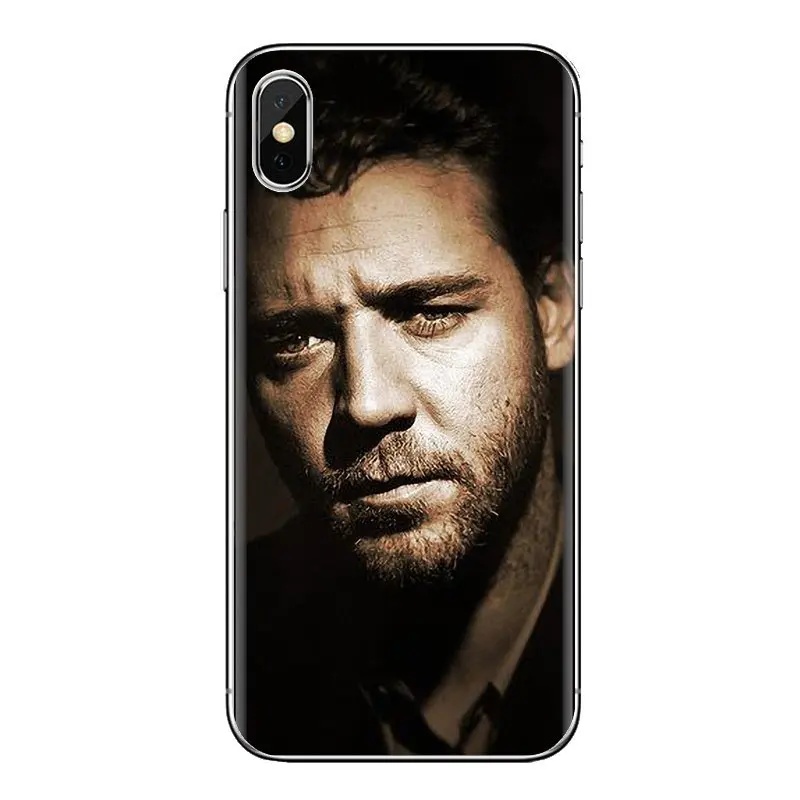 Soft Shell Крышка Russell Crowe мужской актера портрет для LG G3 G4 мини G5 G6 G7 Q6 Q7 Q8 Q9 V10 V20 V30 X