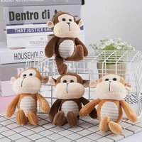 high quality plush toys monkey shape children%e2%80%99s small gifts keychain pendants home car decorations childrens play house toys