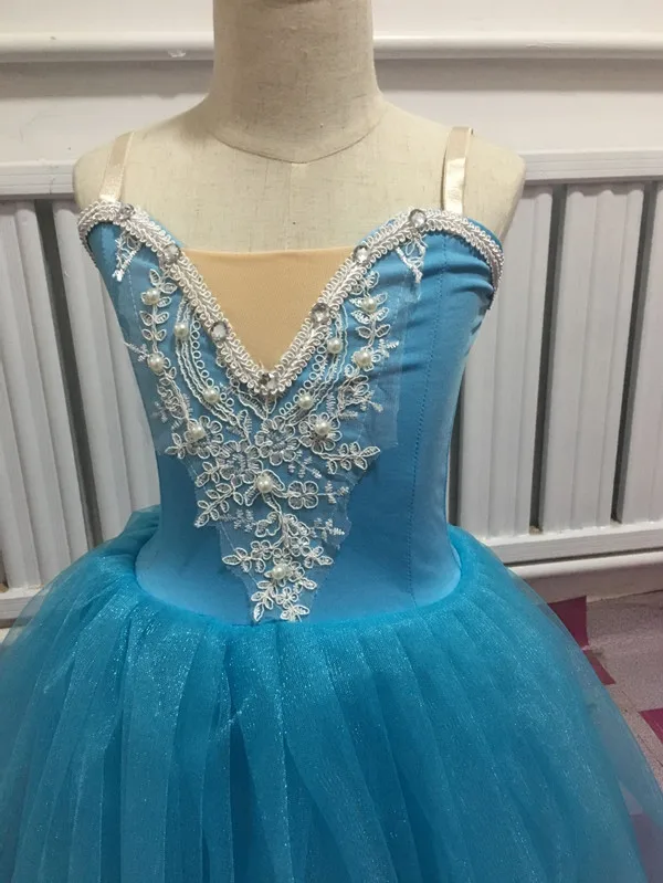 Новинка романтическое балетное платье для девочек профессиональная балетная