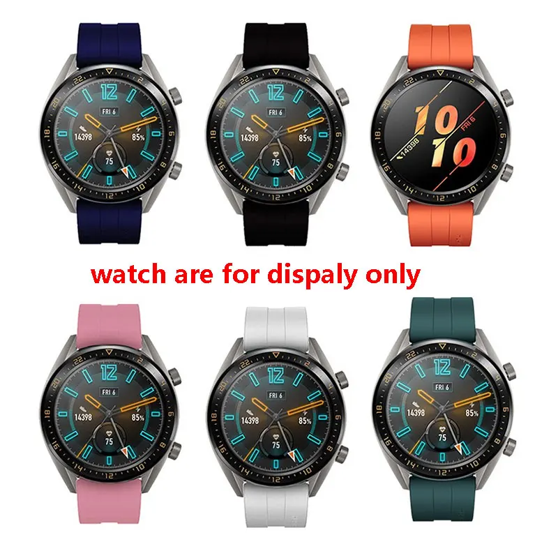Водонепроницаемые силиконовые часы Huawei watch 2 GT PRO Honor Magic/Dream аксессуары для умных