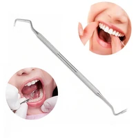 dental tartar scraper steel scraper teeth cleaning dentists dental calculus plaque remover stains tooth oral hygiene care tool