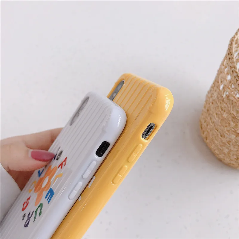 Чехол для iPhone X с мультяшным рисунком силиконовый чехол полной защитой XS Max XR 7 8Plus