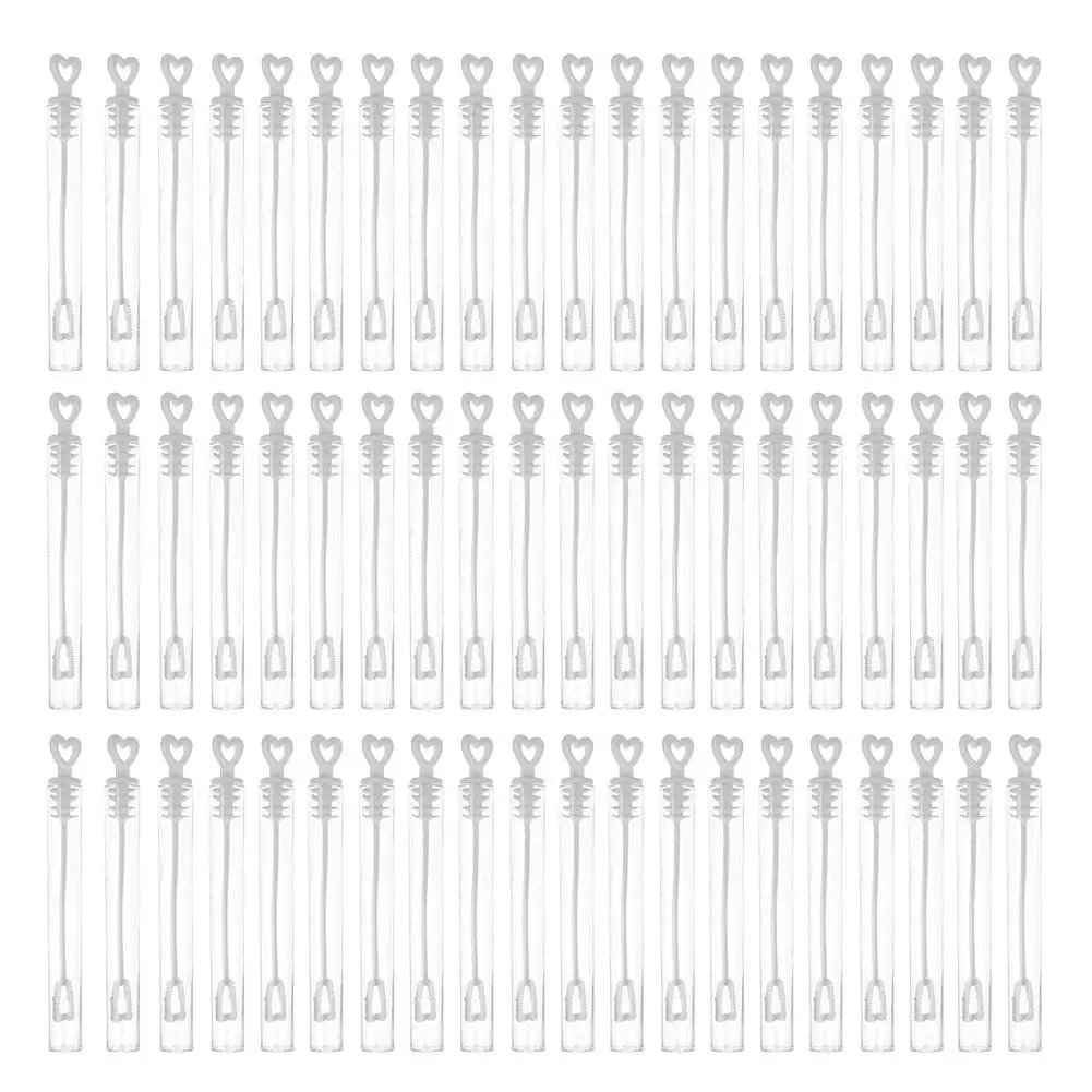 60 шт. любящее сердце мыльные пузыри трубки Свадебная вечеринка носить