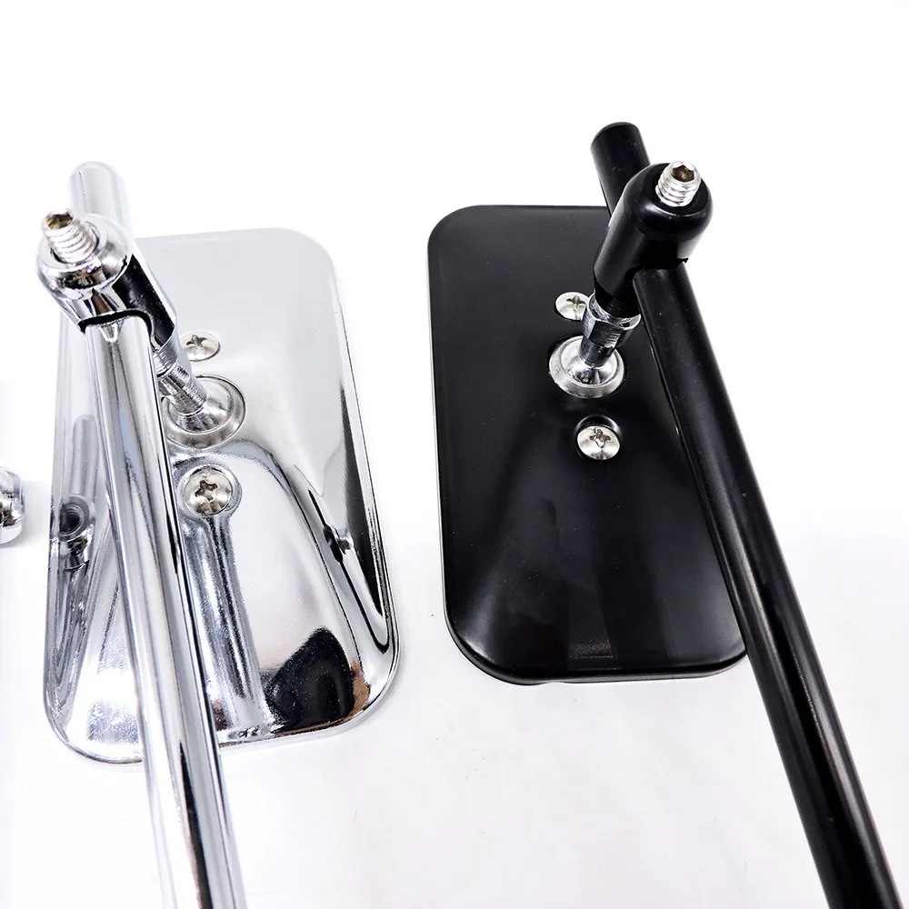 Установка мотоцикл зеркало заднего вида Персонализированная Ретро Зеркало