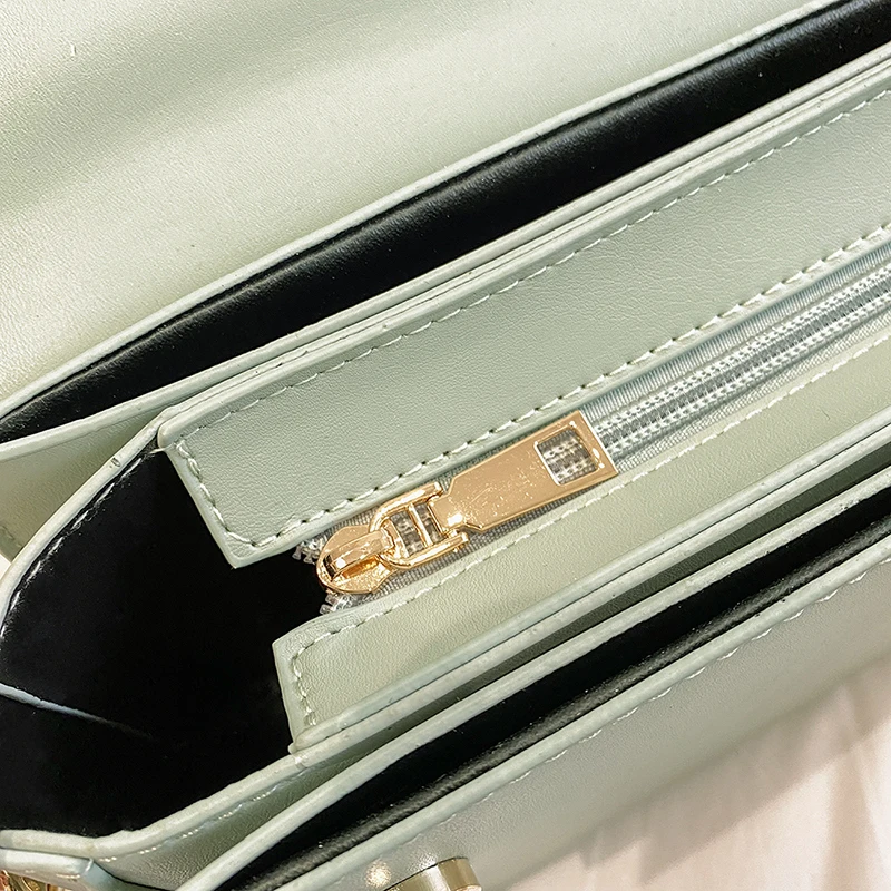 

Pure texture luxury brand women's shoulder bag 2021 new fashion designer shoulder bag ladies classic all-match messenger bag