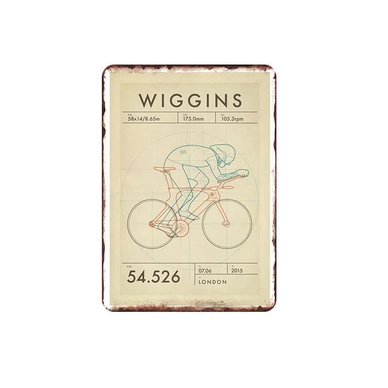 Черный Пользовательские винтажные оловянные знаки Velo Solex металлические настенные художественные Ретро оловянные таблички настенные украшения для кафе бар магазин Размер: 20*30 см - Цвет: Черный