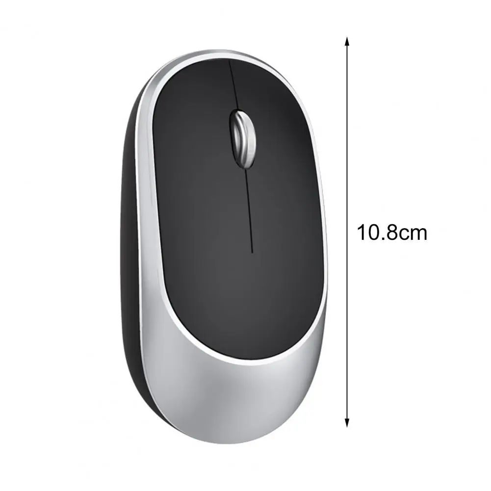 

Mouse Rechargeable Ultra-thin 1600DPI 2.4G Bluetooth Dual-mode Wireless Mouse for Office