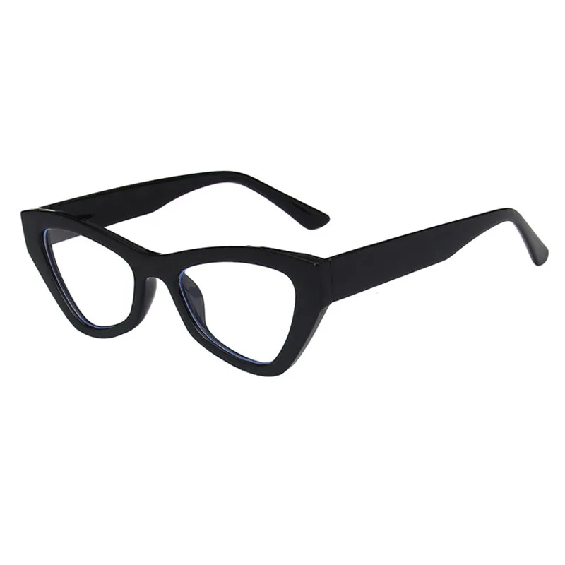 

Cat Eye Sunglasses Women PC Frame Anti Blue Light Glasses Eyeglasses Female Vintage Gafas Eyewear