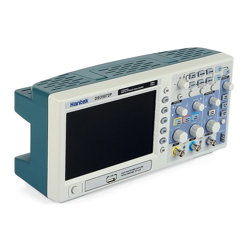 Hantek DSO5072P цифровой осциллограф Usb осциллографы 2 Каналы 70 МГц 1GSa/s ociloscopio помощи при