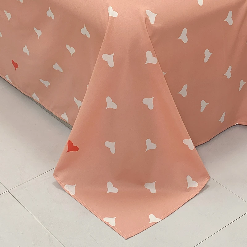 Набор постельного белья UPzo-Fruit мягкая утолщенная Простыня из полиэстера с