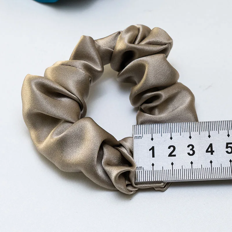 Резинки для волос из 100% чистого шелка аксессуары эластичные резинки хвоста