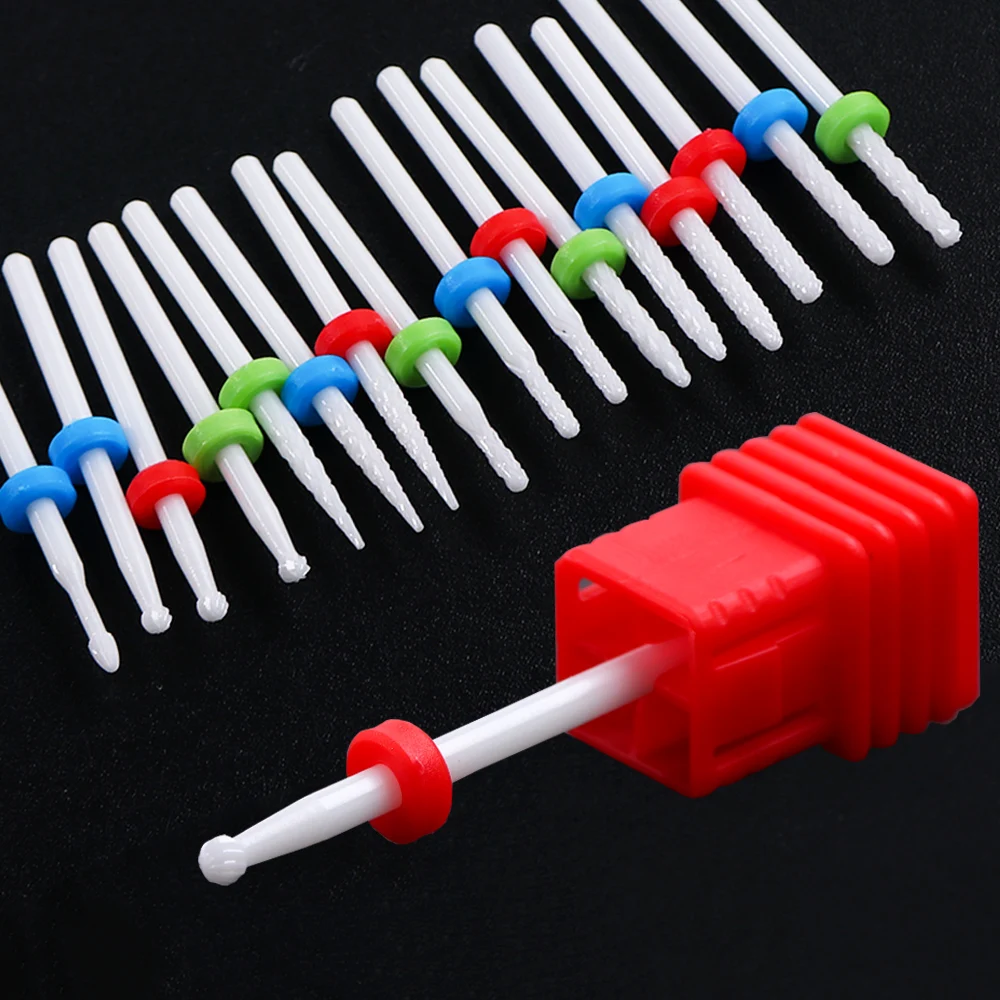 1 шт. керамическая фреза твердосплавная для маникюра и педикюра электрическая