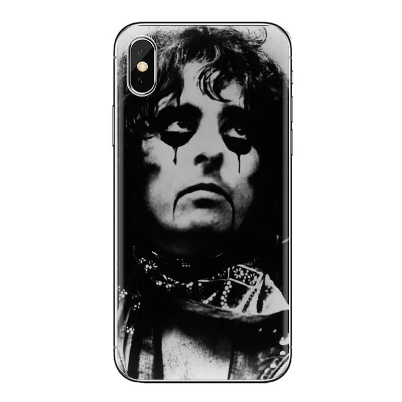 Мягкий корпус тяжелый металлический ремешок Alice Cooper для sony Xperia Z Z1 Z2 Z3 Z5 compact M2 M4 M5 E3