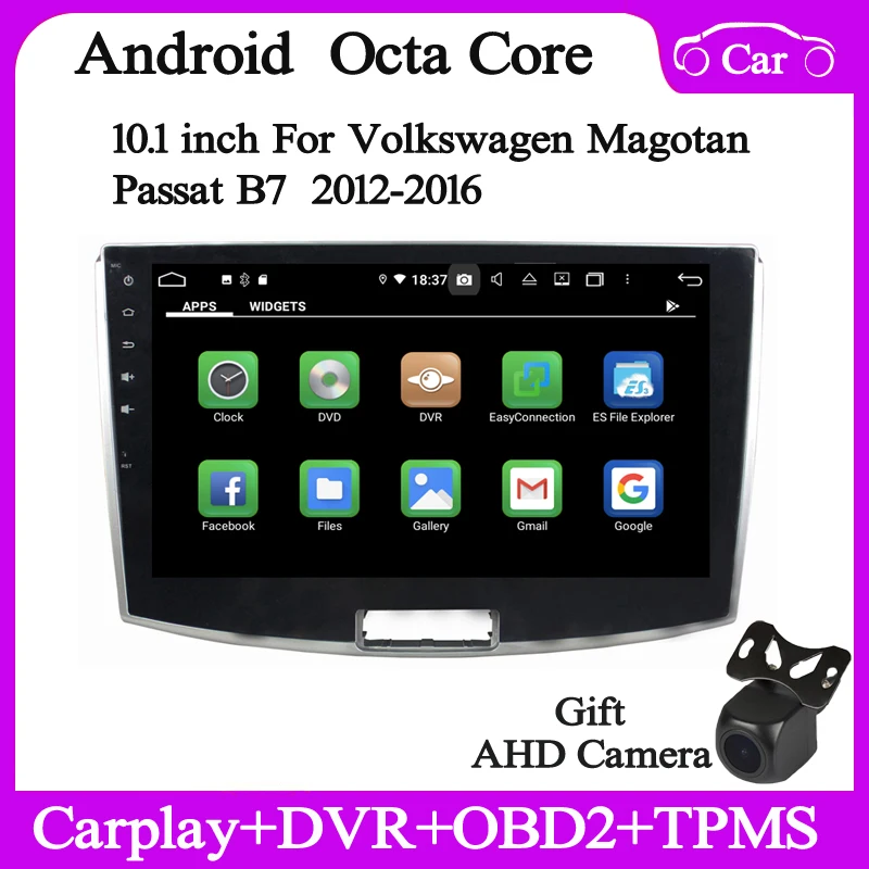 

carplay Android10 Car multimedia player for Volkswagen Magotan Passat B7 2012-2016 gps navi car radio audio stereo headunit DSP