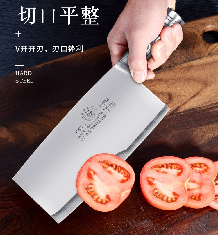 

YAMY&CK 5Cr15Mov stainless steel kitchen knife,you can cut the bone/meat/slice /vegetable/cut fruit/Knife,Military tool material