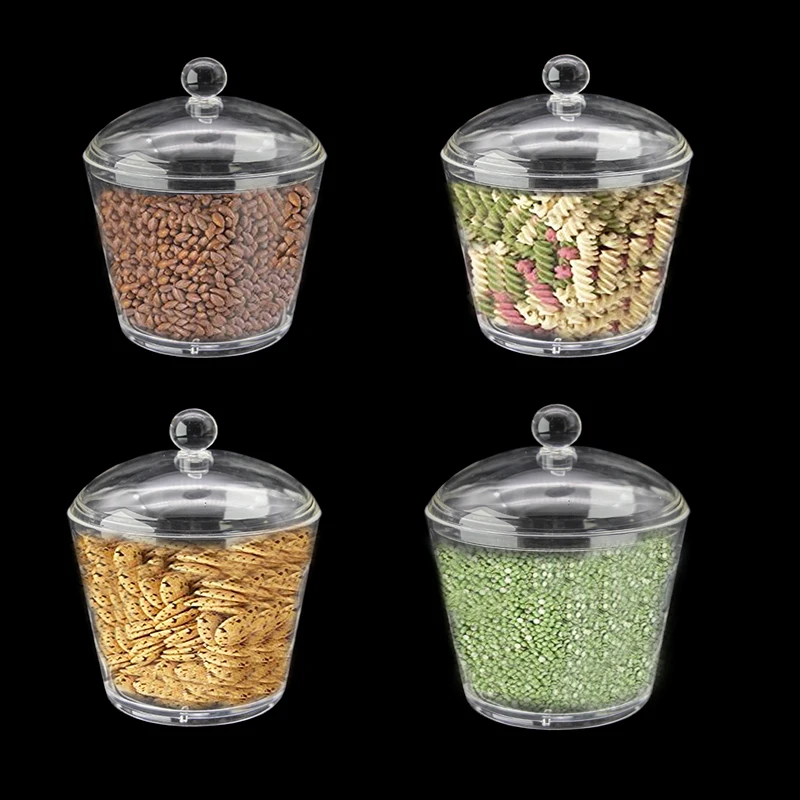 Прозрачная коробка для хранения органайзер кухни держатель макияжа стойка