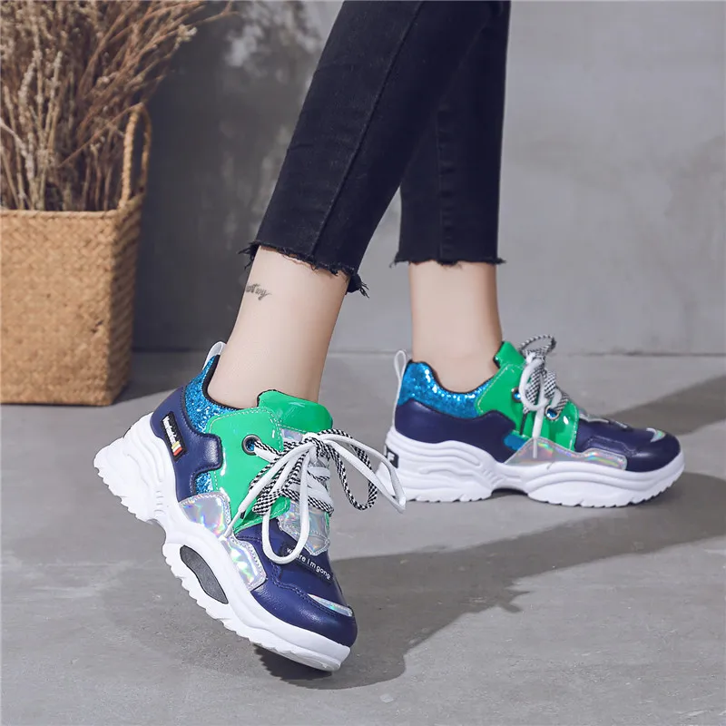 Sooneeya/женские кроссовки Обувь на плоской подошве Zapatillas Deportivas Mujer Женская обувь