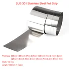 1 шт., лист из фольги из нержавеющей стали SUS301, тонкая пластина от 0,05 до 1 мм  100 мм  1000 мм