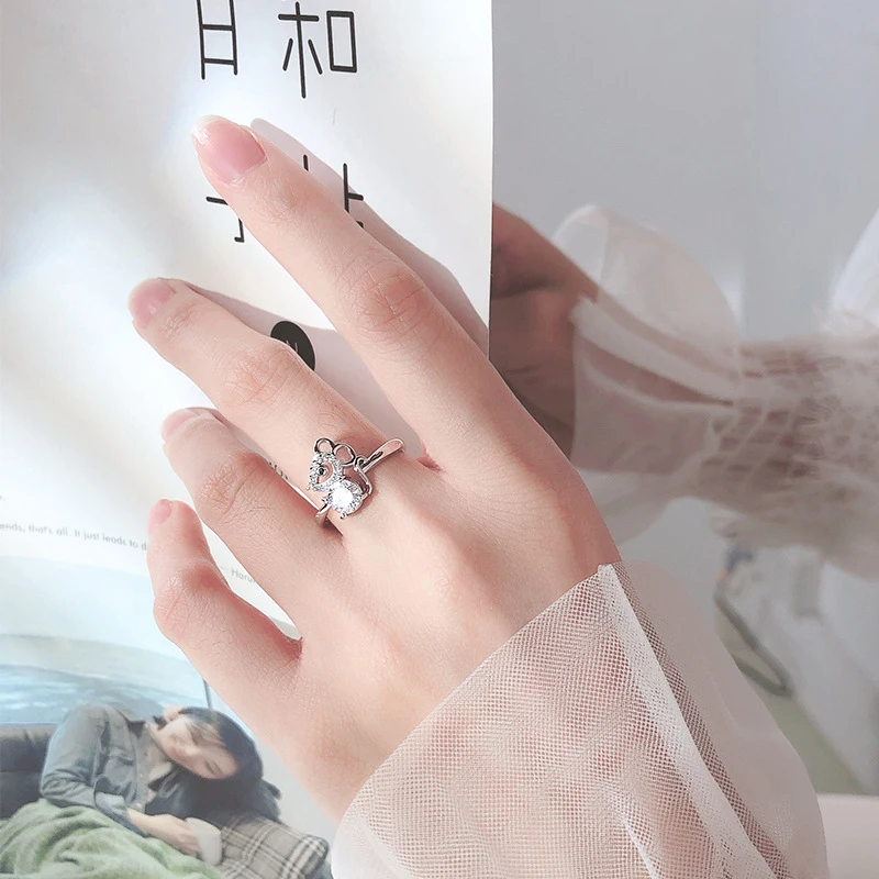 

COLUSIWEI Original Solid 925 Silver Rings For Men & Women New Design Fashion Engagement Rings Clear CZ Wedding Rings Gift