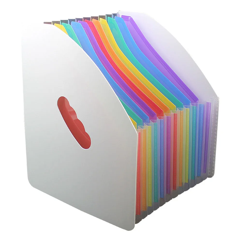 

A4 Stationery Desk Storage Expanding Waterproof Document Organiser Paper Office School Receipt Protective Student File Folder