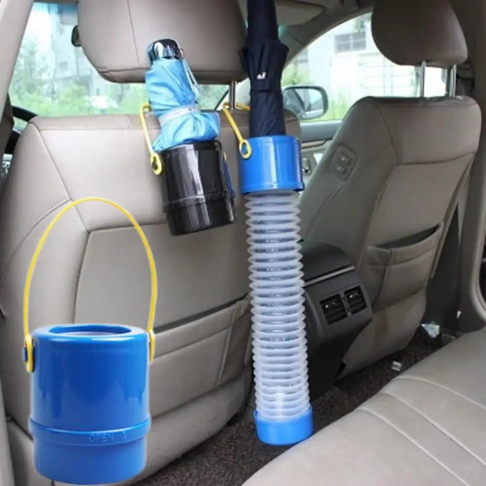 

Выдвижной влажный держатель для зонта, портативный складной держатель для зонта, комнатный органайзер для хранения зонта для автомобиля, д...