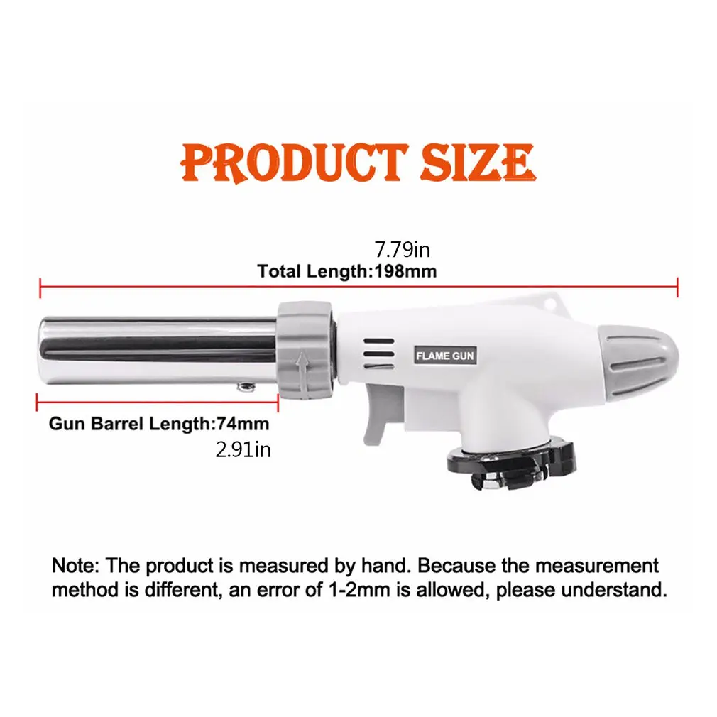 

Multifunctional Outdoor Barbecue Ceramic Core Gas Torch For Cooking Welding Butane Heated Flame Torch