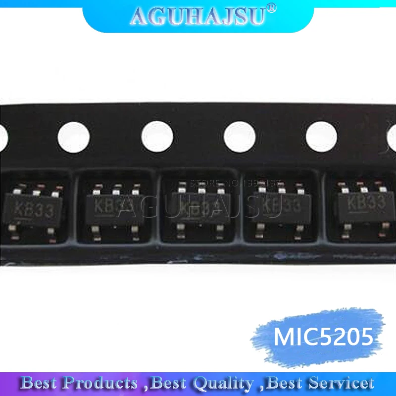 10 шт. MIC5205 3.3YM5 SOT23 5 SOT 3 V SMD|smd 3v| |