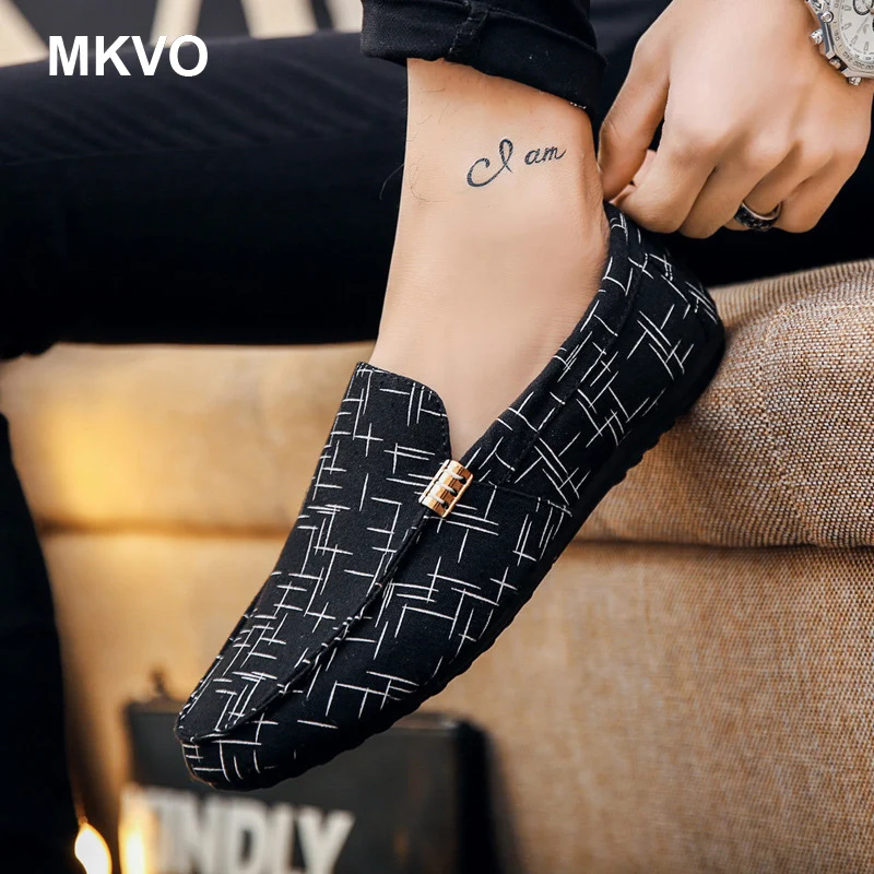 Мужская повседневная обувь парусиновая для мужчин Chaussure Homme сезон осень-зима