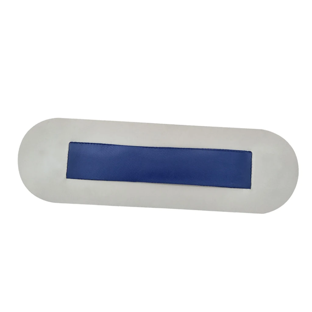 

MagiDeal 2 pieces Inflatable Boat PVC Seat Strap/Patches Light Grey Blue