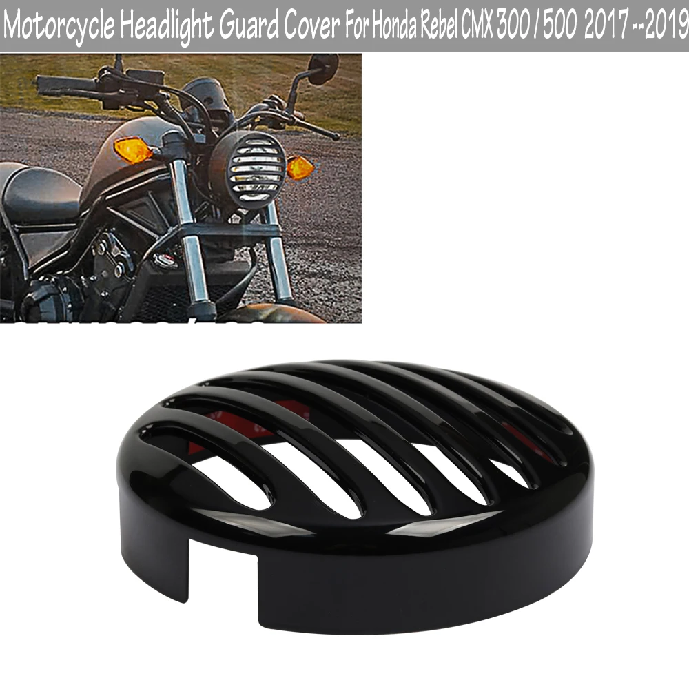 Motorcycle Front Light Headlight Headlamp Cover Guard Protector Grill For Honda Rebel CMX300 CMX500 CMX 300 500 2017 2018 2019 | Автомобили