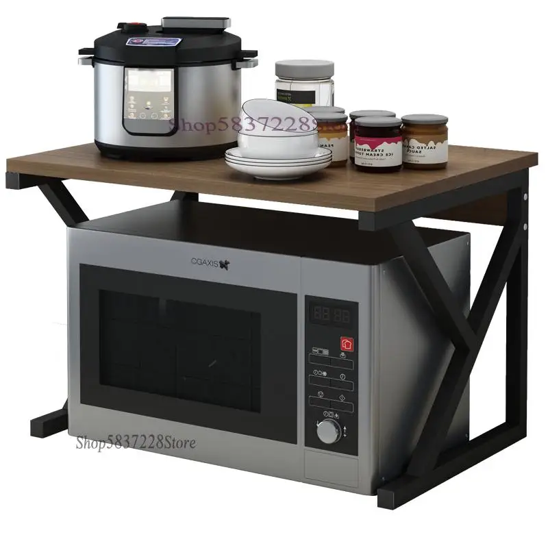 Кухонные полки многоярусный стеллаж для хранения двойная полка духовки кухонная