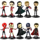 16 см Q Posket Marvel Мстители Железный человек спайдмен Капитан Америка Тор ПВХ экшн-фигурка модели игрушки куклы подарок для детей Brinquedos