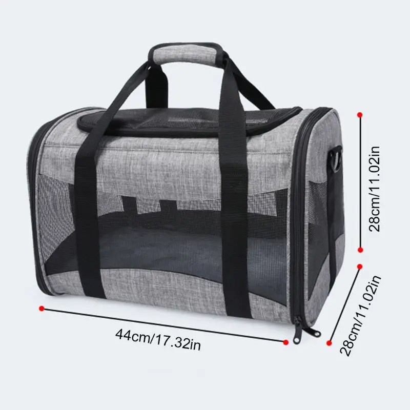 

Portable Soft Carrier Cage for Dogs Cats Pets Shoulder Bag Breathable Transport