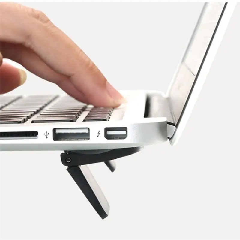 

2Pcs Notebook Cooling Bracket Laptop Stand Cooler Radiator Holder Foldable for macBook Air Book Pro Desk Stand Tablet Mount