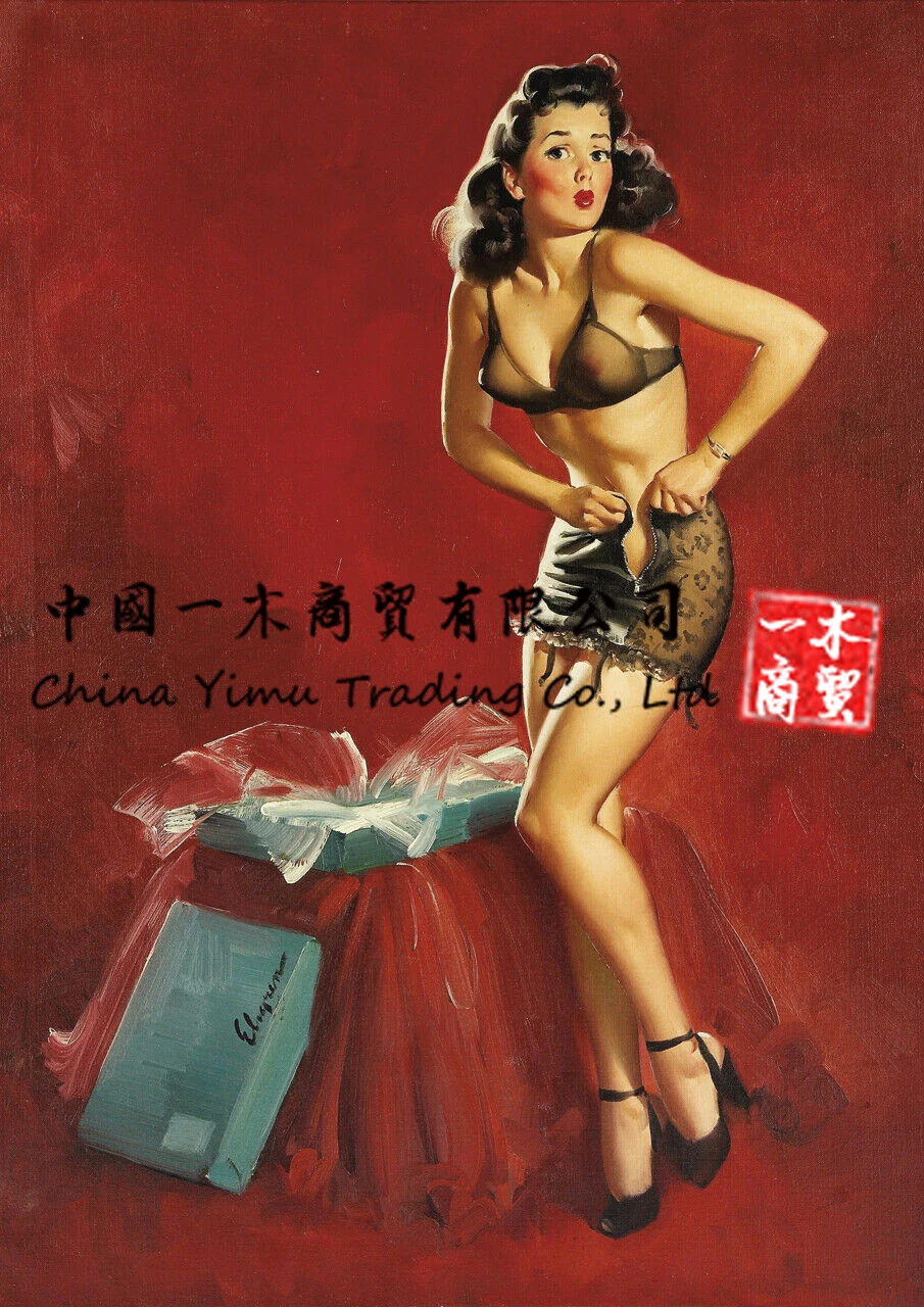 Сменная одежда, винтажные стикеры в стиле ретро, открытая девушка, незаменимый плакат, сексуальные женские наклейки, холст, картина, художественный фильм, пленка для автомобиля