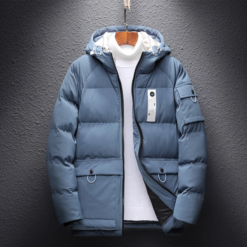 

Thick Down & Parka Coat Oversize 6XL 7XL 8XL 2022 Brand Keep Warm Winter Men's Padded Jacket