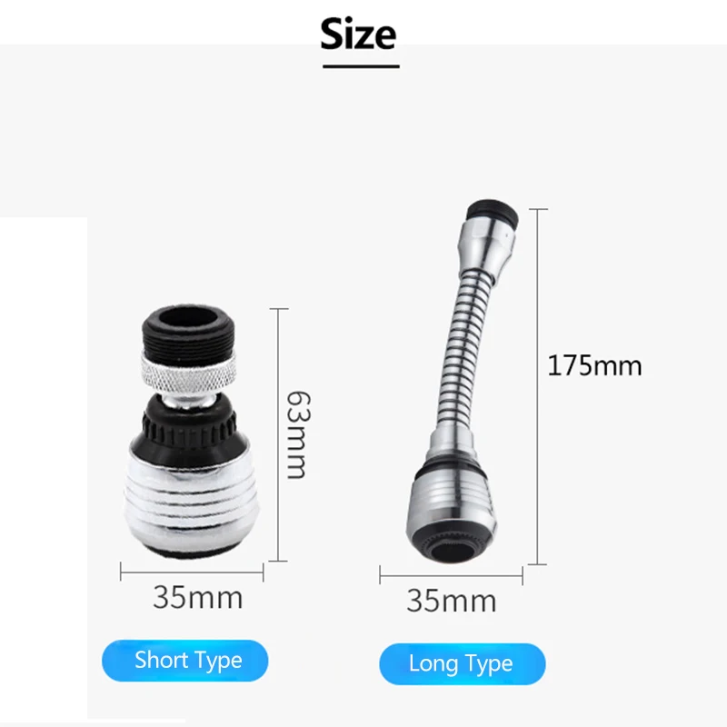 ZhangJi кухонный кран аэратор водный диффузор Bubbler корпус из цинкового сплава фильтр для экономии воды душевая головка кран с форсункой разъем