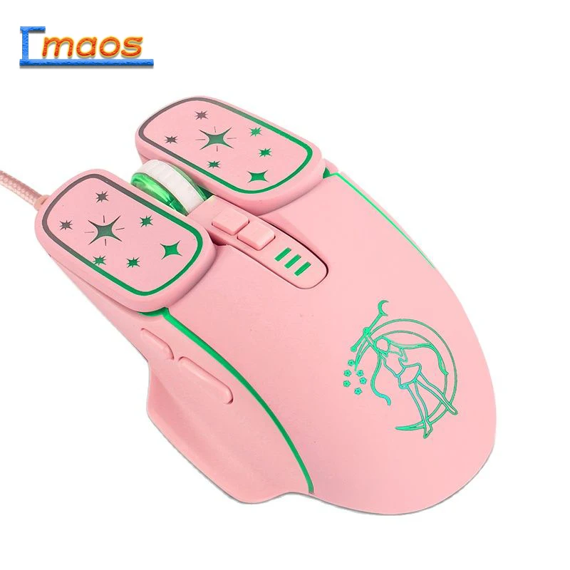 

Мышь игровая проводная, 4 уровня DPI, 7200DPI