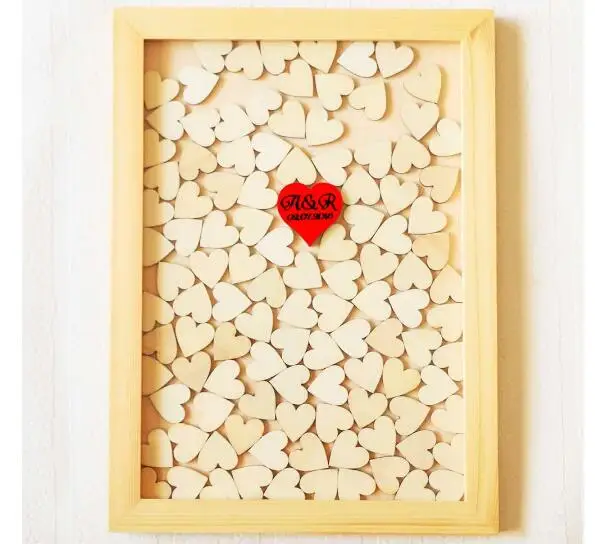 Свадебный Гость книга Свадебные украшения деревенский Сладкий Гостевая 120 шт