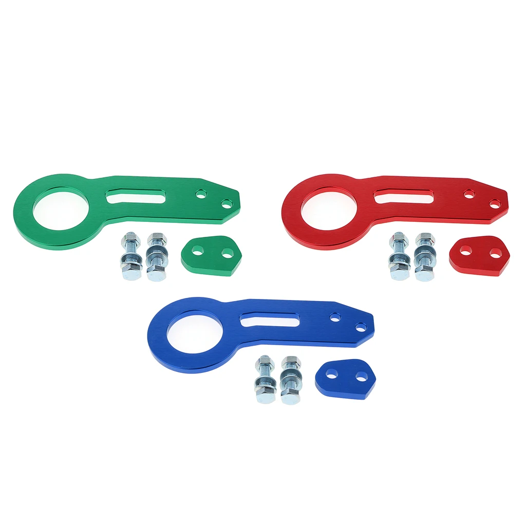 Универсальный алюминиевый сплав задний буксировочный крюк Трейлер кольца для