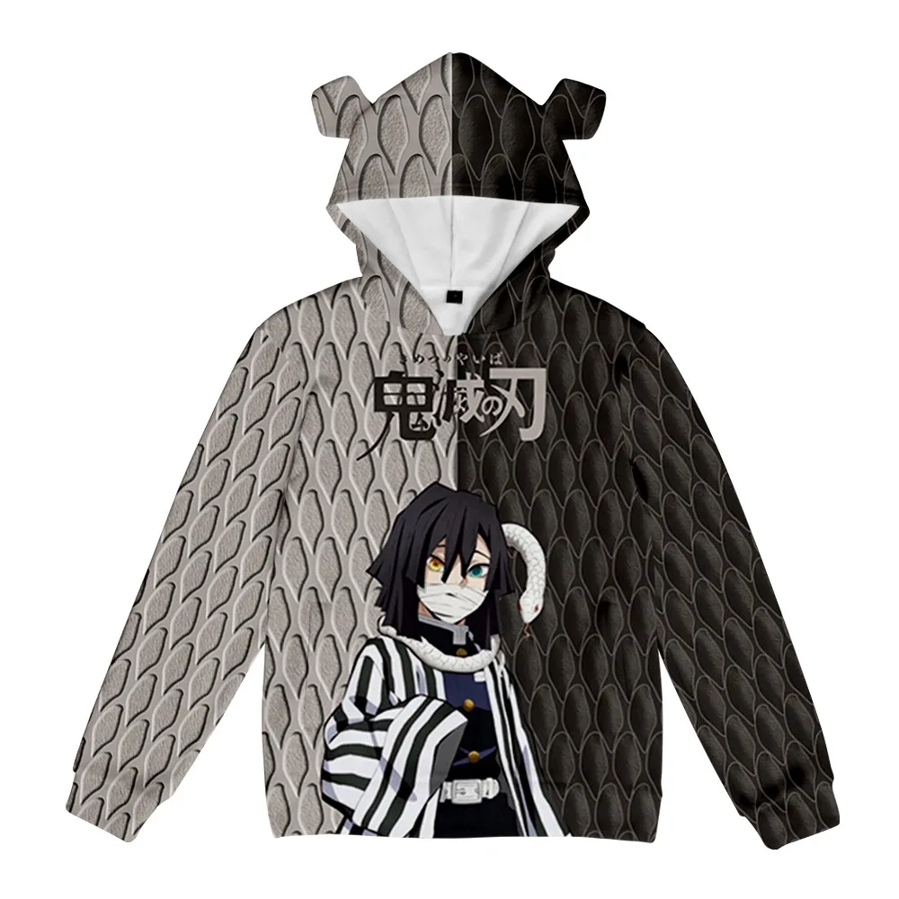 

2021 толстовка с капюшоном, с изображением рассекающего демонов свиньи, одежда для мужчин и женщин, Повседневная Толстовка с капюшоном, толст...