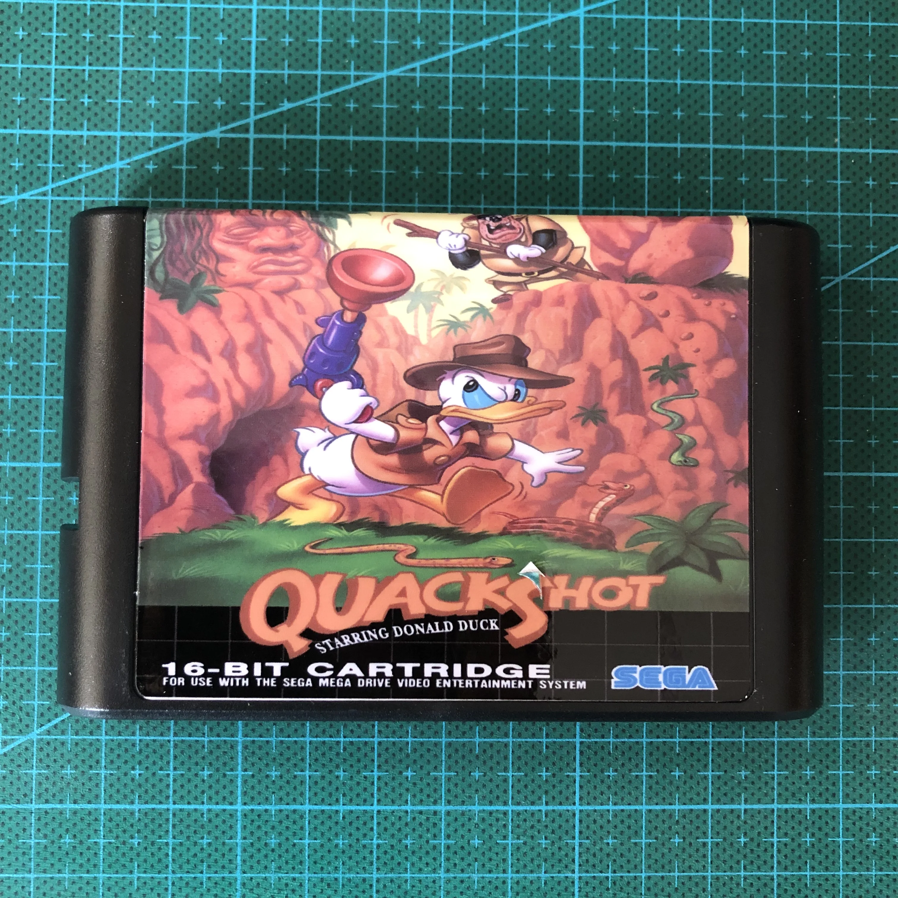Quack Shot для Sega Mega drive 16 бит MD игровая карта Drive Genesis|Картриджи| |