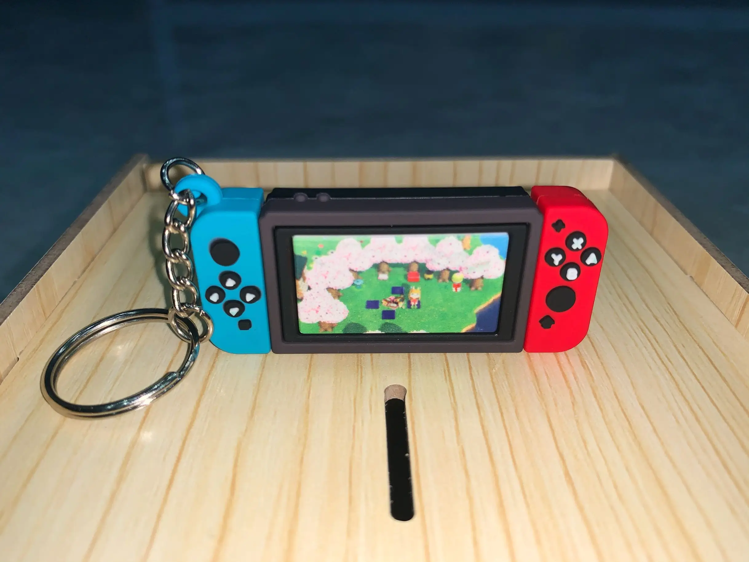 2020 New Switch Game Machine Keychains Animal Crossing Key Chain Fashion Pendant Accessories Cute Shaped Pendants Boy Ring | Украшения и