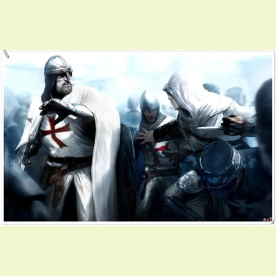 Холст картины плакаты Assassins Creed Коннор войны стены искусства 10 рамки домашний