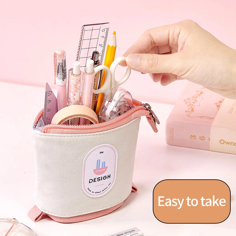 INS милый простой многофункциональный складной держатель для ручки креативный