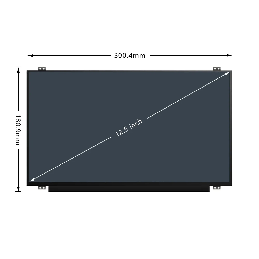 12 5 дюймовый IPS ЖК-экран для ноутбука Lenovo S230U K27 K29 X220 X230 LP125WH2 SLT1 SLB1 SLB3 HD1366 * 768 40