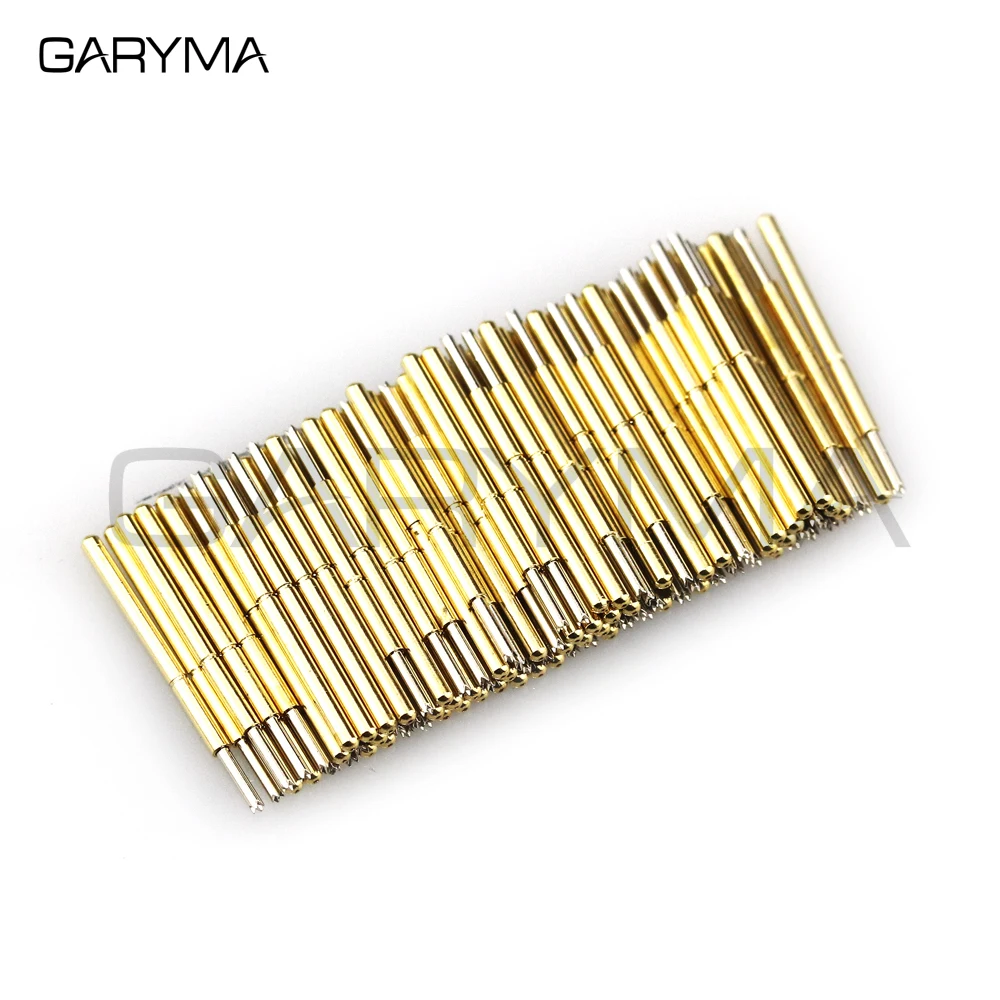 Пружинные щупы Pogo Pin 100 шт. в упаковке диаметр 0 74 мм P75-Q1 длина стержня 15 85