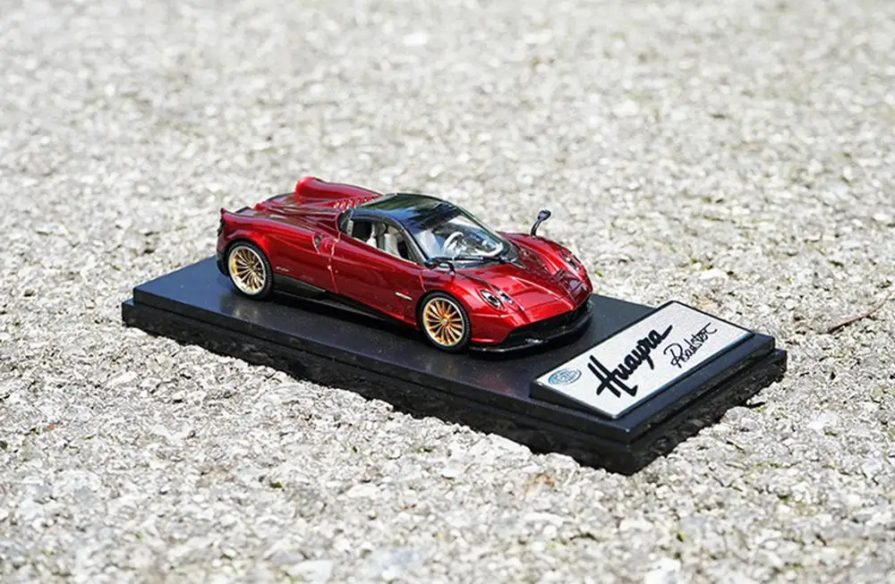 ЖК-дисплей масштаб 1/43 Pa_ga_ni Huayra Roadster коллекционная красная модель автомобиля под