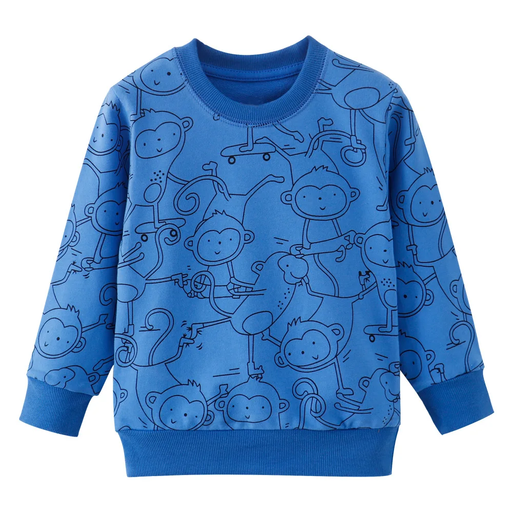 

ZWF816 Autumn Girls T Shirt Cotton Tops for Kids Cartoon Children Shirts Long Sleeve Baby Blouse Toddler Clothing Girls Tops