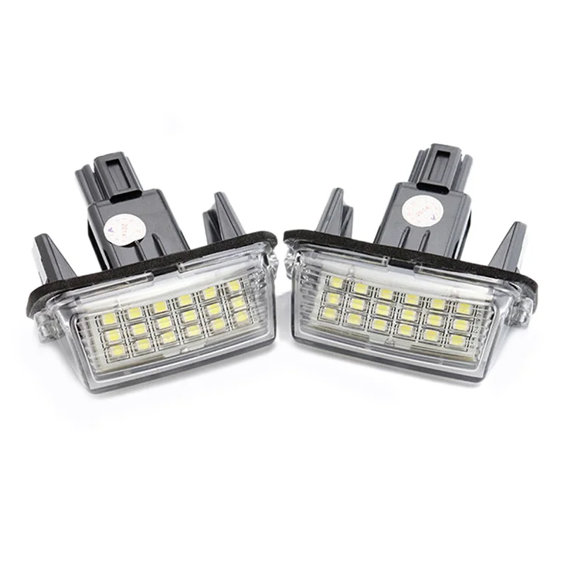 2020 Новый 2 шт./компл. 18 LED Автомобильный номерной знак лампа для Toyota Camry Yaris Corolla Fielder
